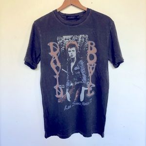David Bowie Santa Monica 72’ Vintage Tee Shirt